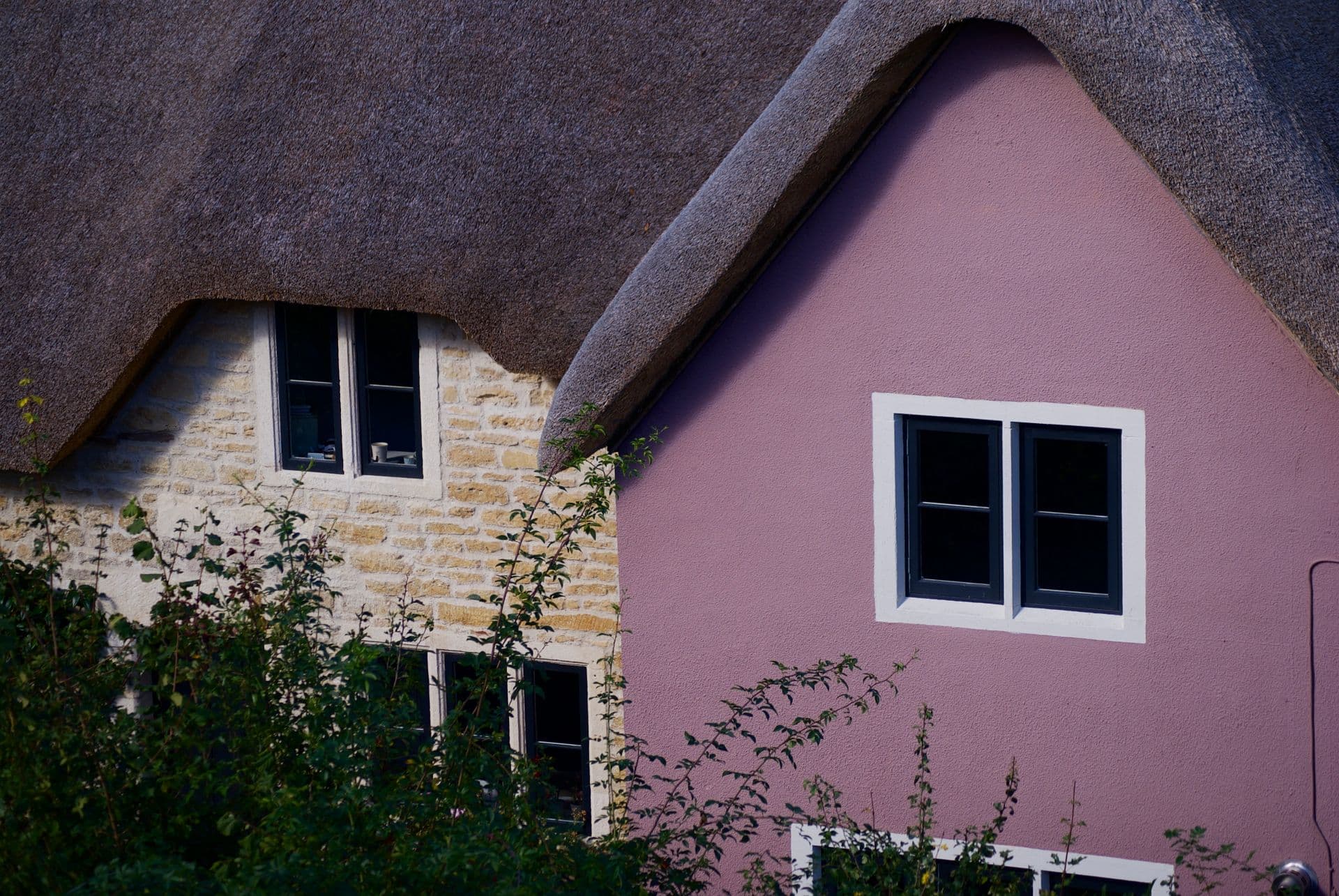 Period Somerset cottage with freshly cleaned windows